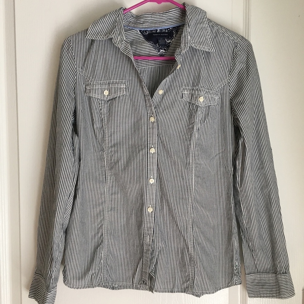 Tommy Hilfiger Button Down Shirt Size Small